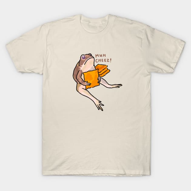 Cheez it frog T-Shirt by ballooonfish